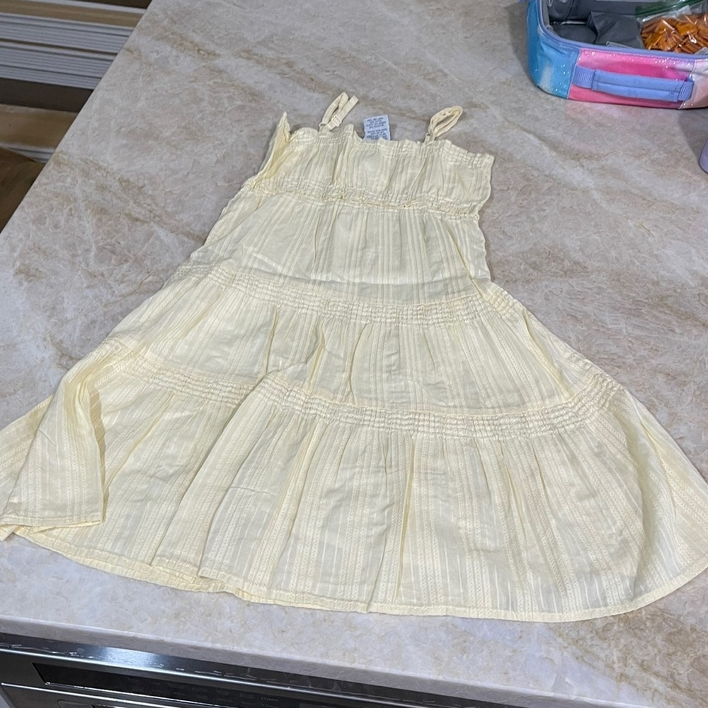 Pale Yellow Maxi Dress